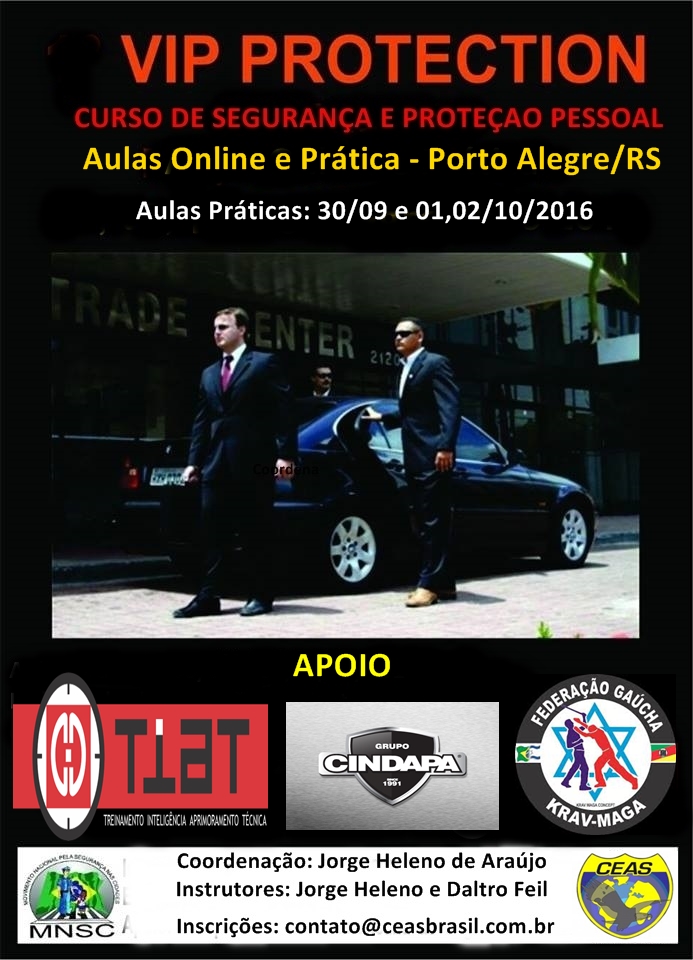 CURSO VIP PROTECTION - PORTO ALEGRE-SEMIPRESENCIAL